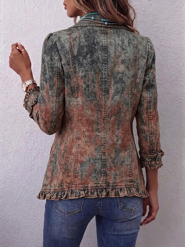 Farbverlauf Texturierte Jacke Benita – Bild 2