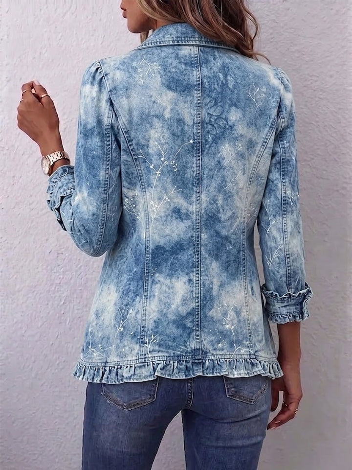 Botanische Verwaschene Jacke Genoveva – Bild 2