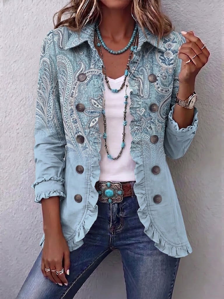 Vintage Cashmere-Jacke Remedios – Weiss Modehaus