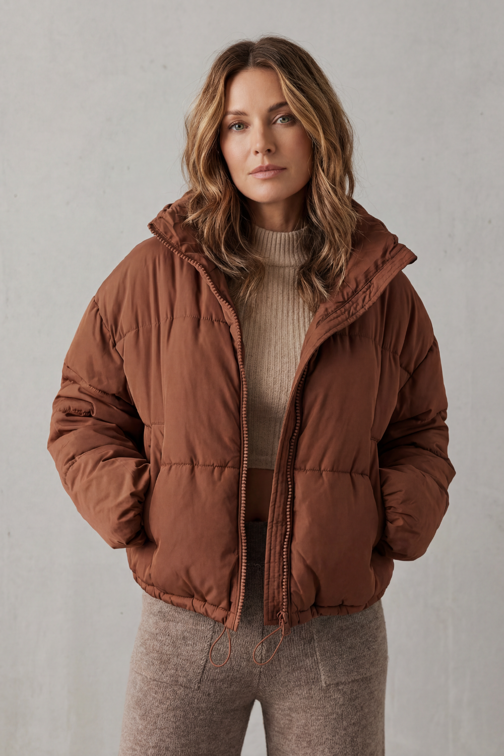 Kurze Steppjacke Damen Costanza – Bild 2