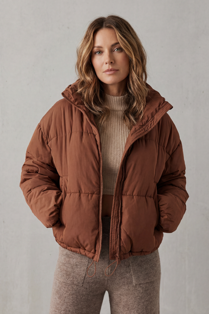 Kurze Steppjacke Damen Costanza – Bild 2