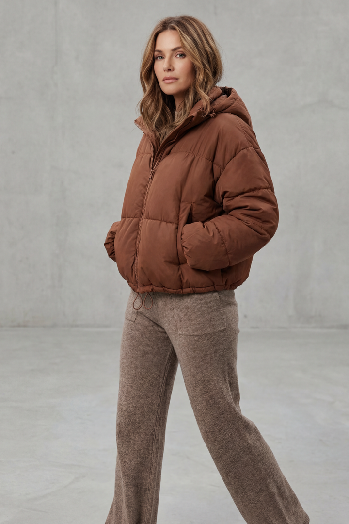 Kurze Steppjacke Damen Costanza – Bild 3