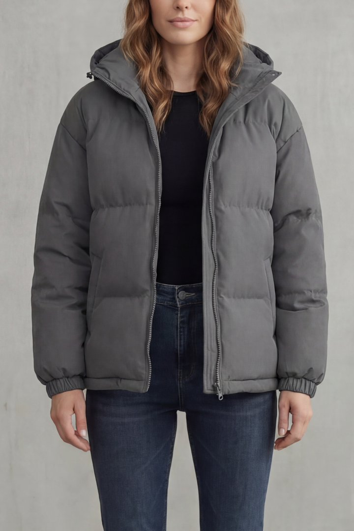 Steppjacke mit Kapuze Damen Donatella – Bild 11
