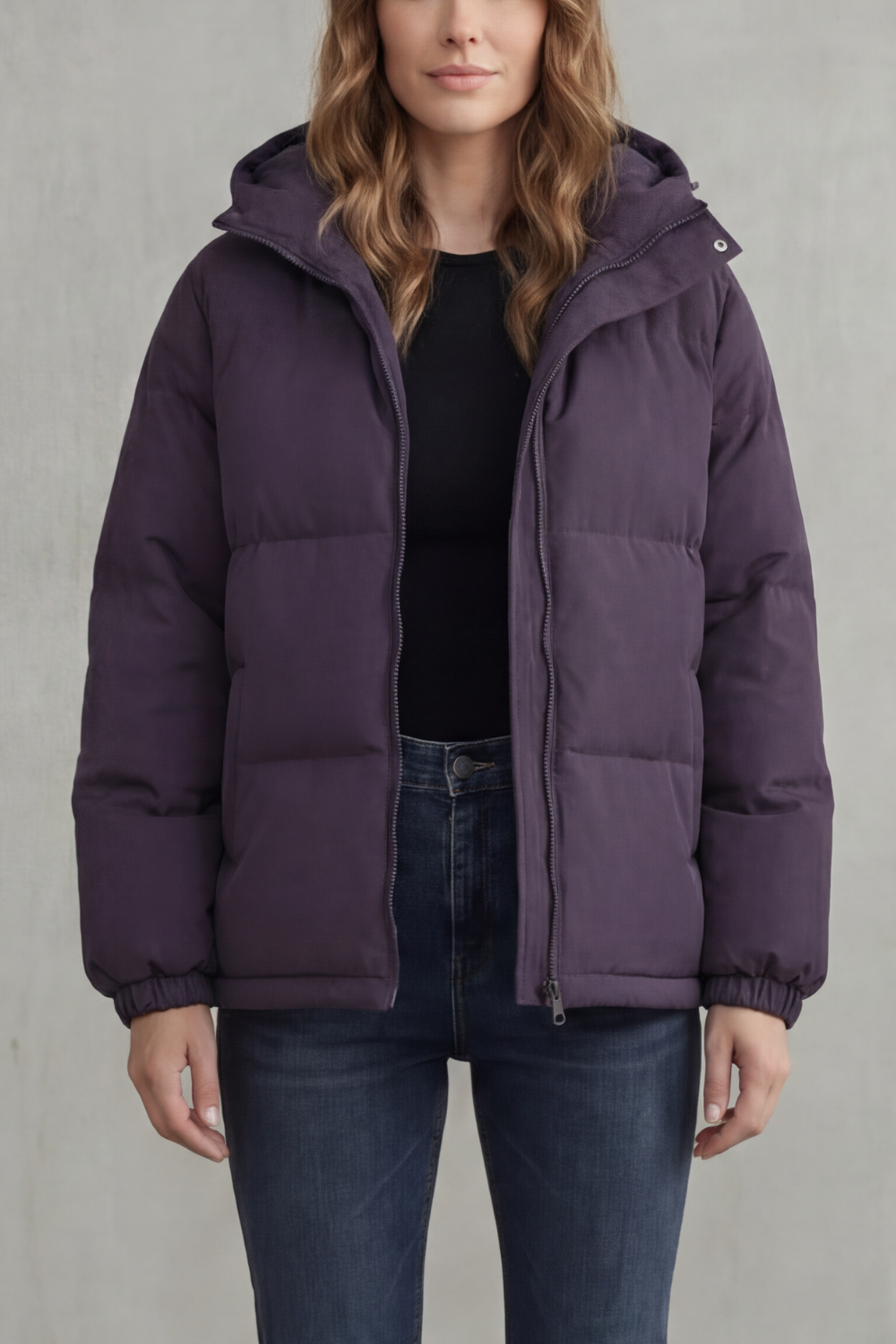 Steppjacke mit Kapuze Damen Donatella – Bild 7
