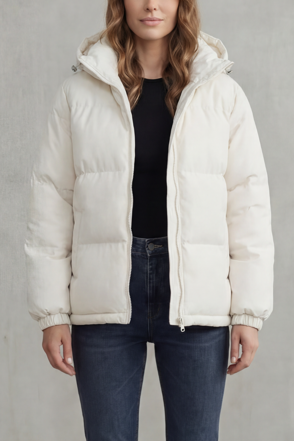 Steppjacke mit Kapuze Damen Donatella – Bild 8