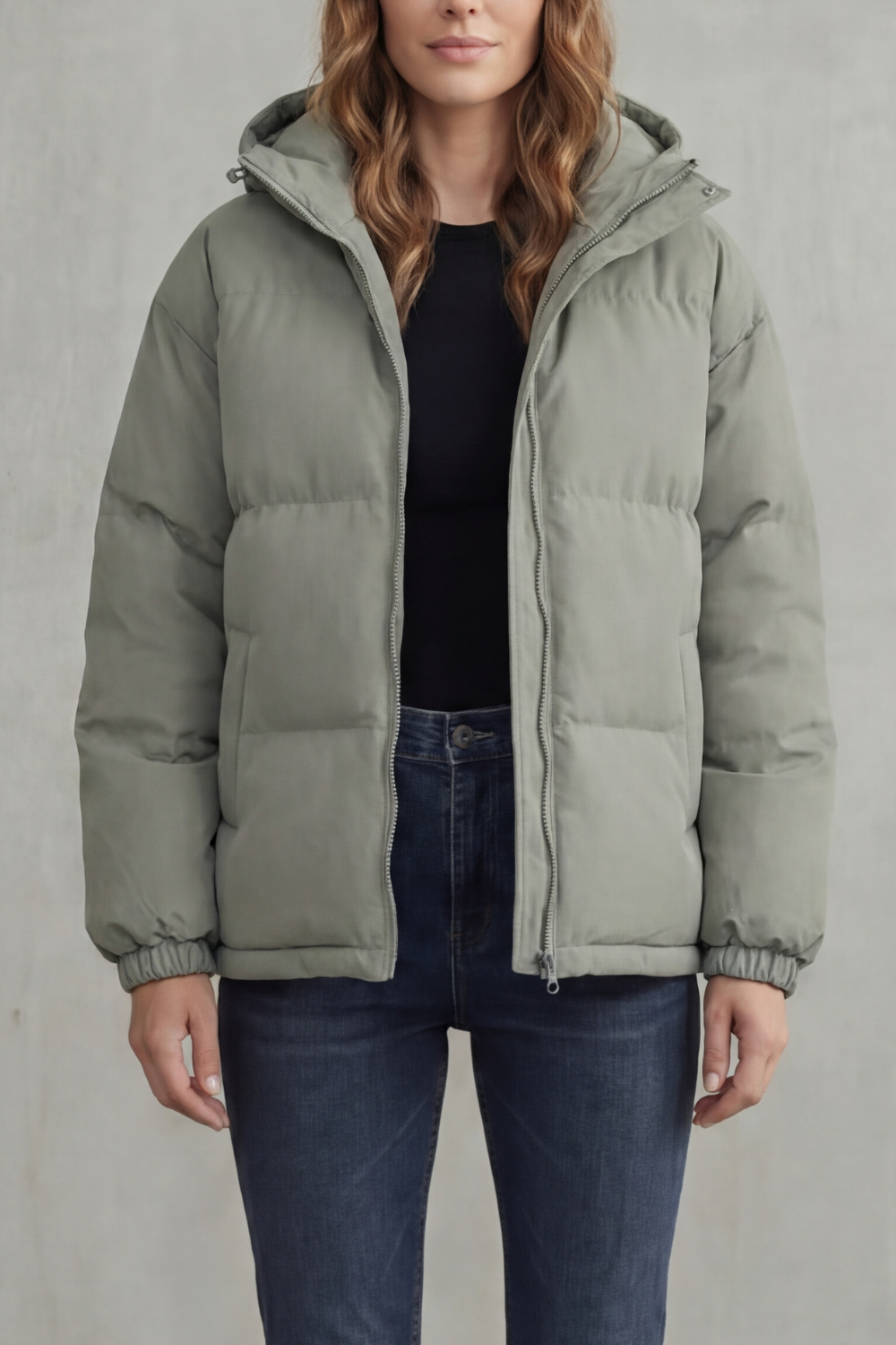 Steppjacke mit Kapuze Damen Donatella – Bild 9