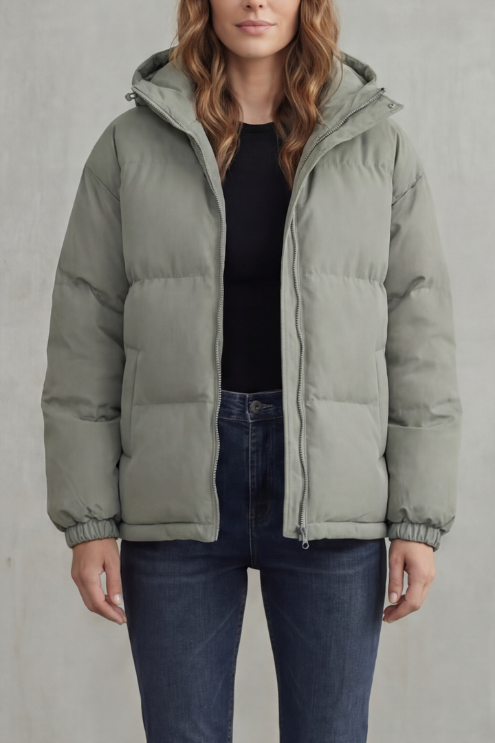 Steppjacke mit Kapuze Damen Donatella – Bild 9