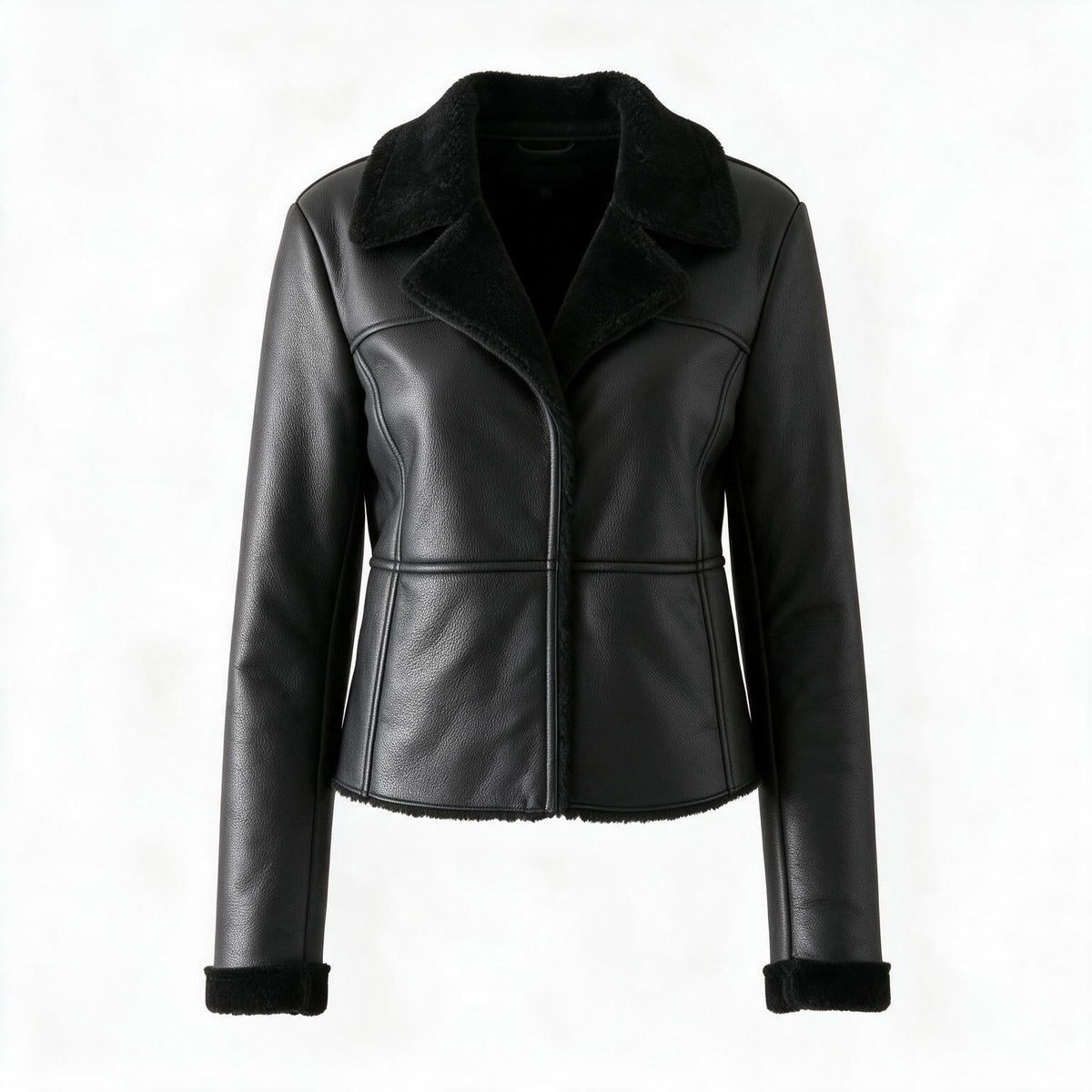 Sabine Echtlederjacke Damen – Weiss Modehaus