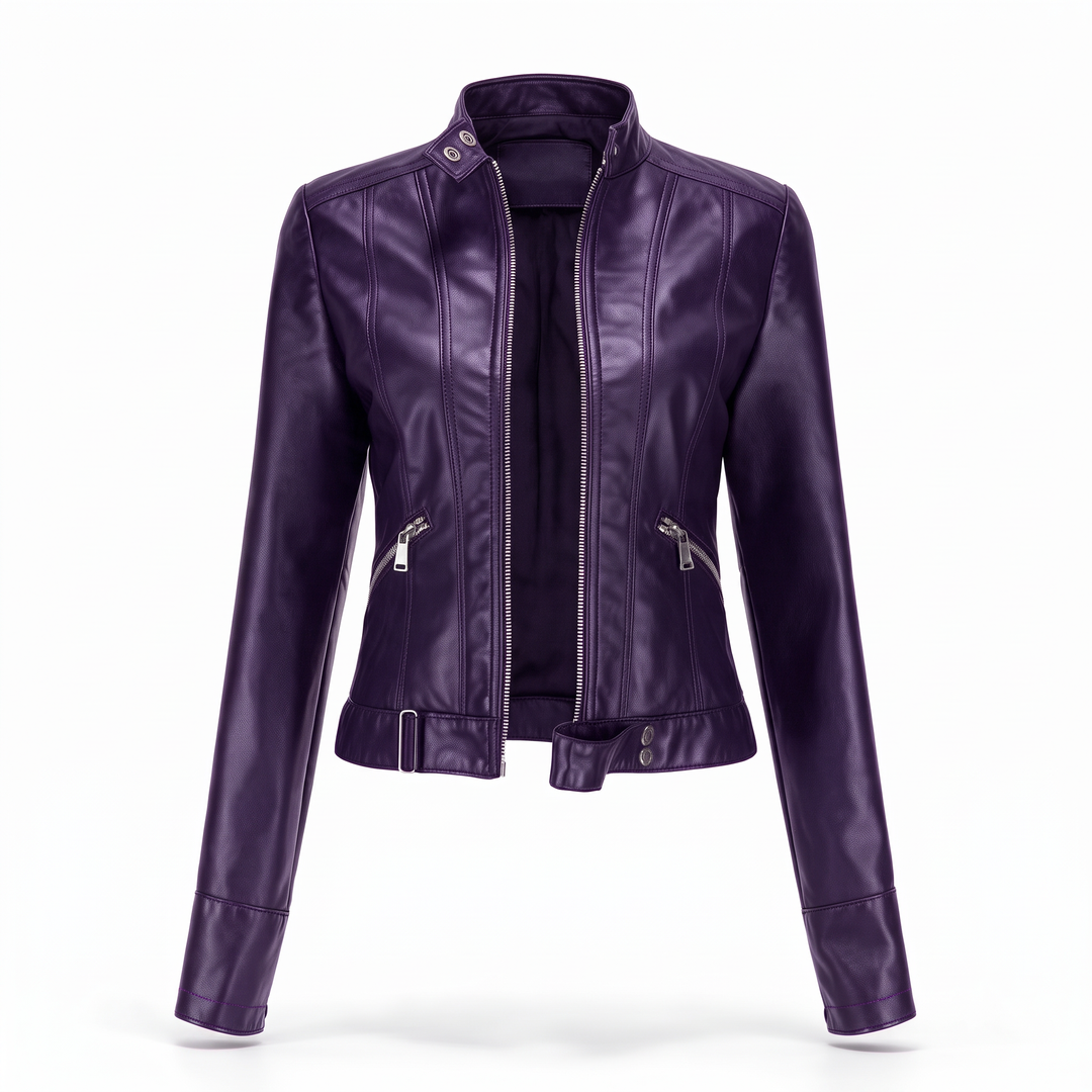 Rosalind Echtlederjacke Damen – Bild 10