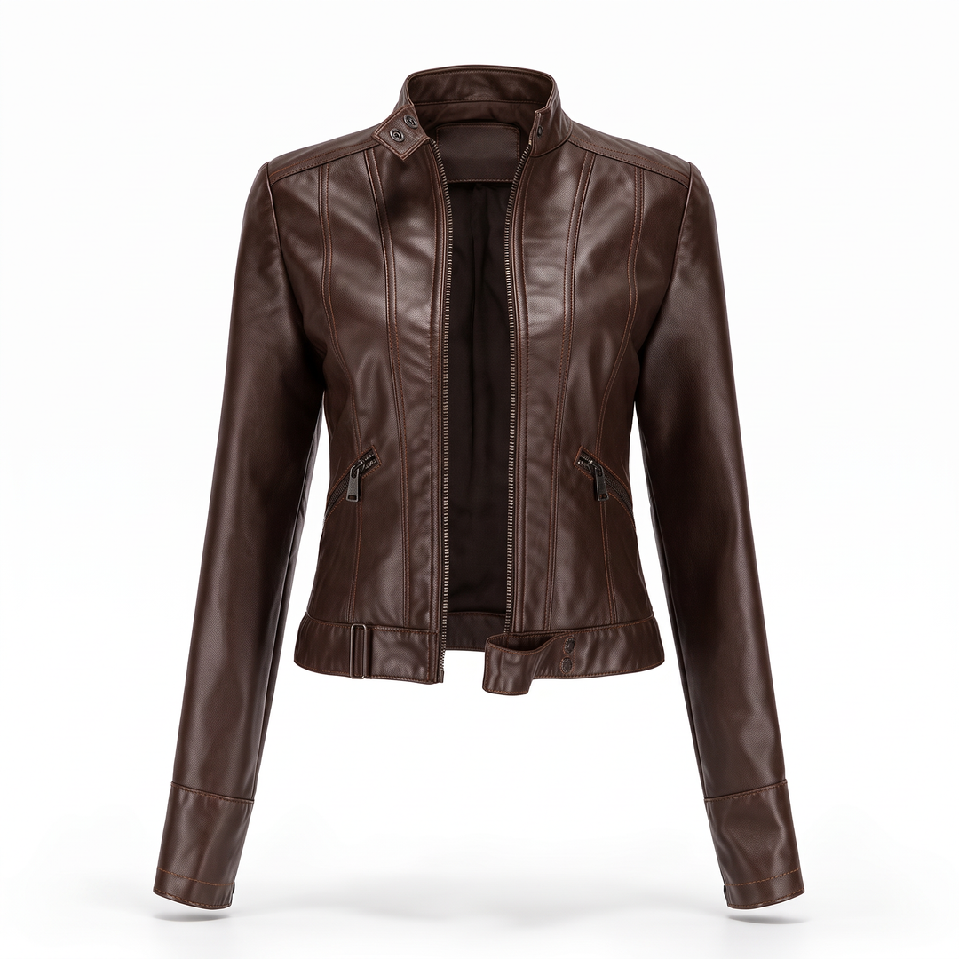 Rosalind Echtlederjacke Damen – Bild 7