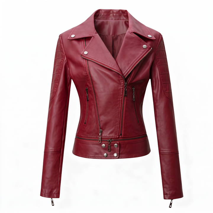 Flame Echtlederjacke Damen – Bild 4