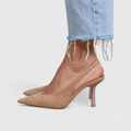 Orthopädische Absätze Damen Bella Beige – Weiss Modehaus