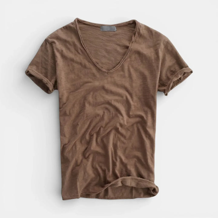 Niels™ | T-Shirt mit V-Ausschnitt
