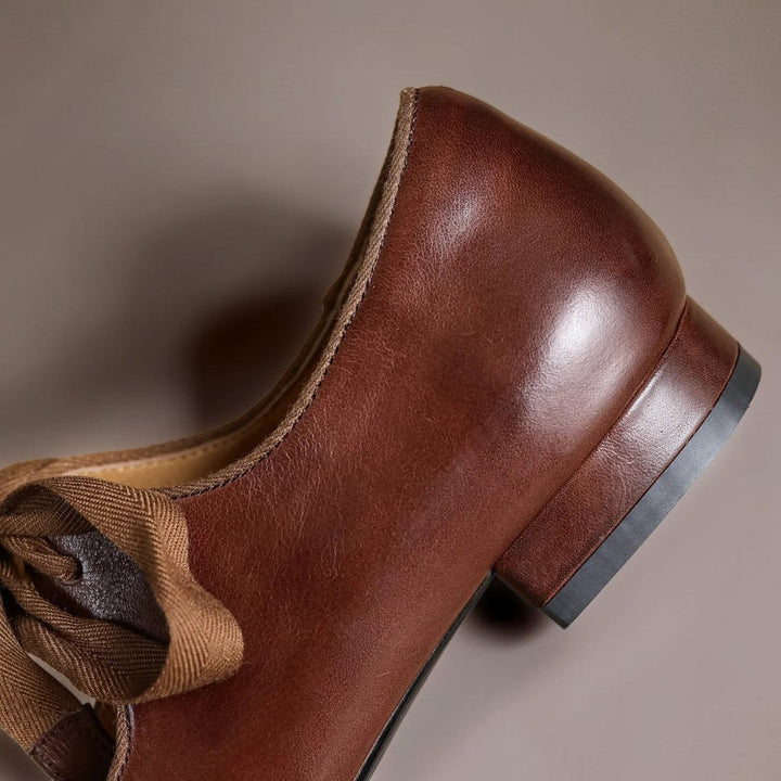 Leder-Ballerinas mit Schleife Damen Lieke – Bild 5