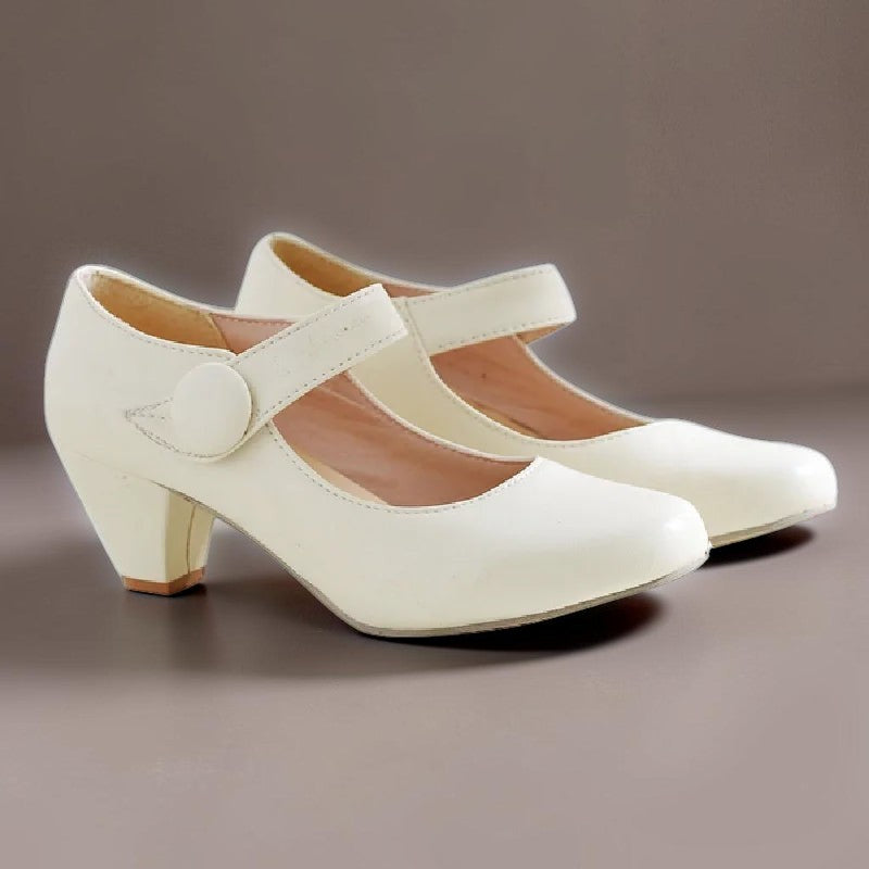 Mary Janes mit verstellbarem Blockabsatz Damen Maaike – Bild 9