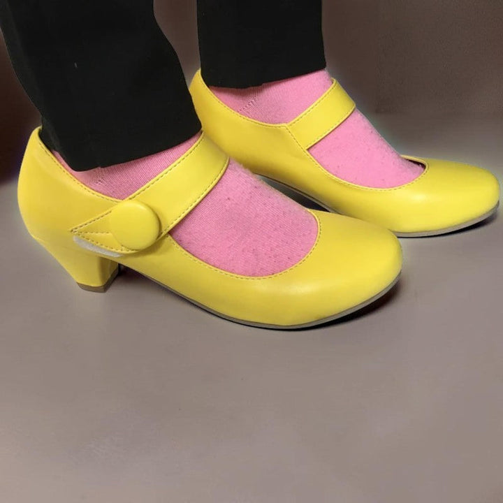 Mary Janes mit verstellbarem Blockabsatz Damen Maaike – Bild 8