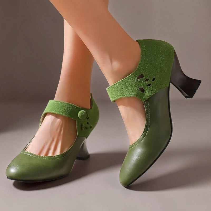 Wildleder-Stiefeletten mit Absatz Saskia – Bild 6