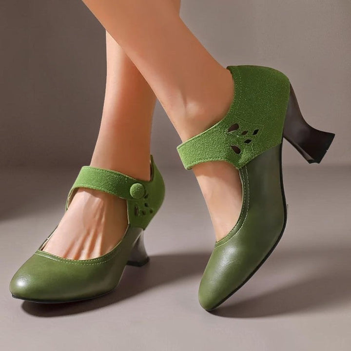 Wildleder-Stiefeletten mit Absatz Saskia – Bild 6