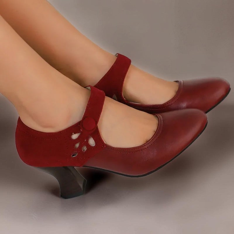 Wildleder-Stiefeletten mit Absatz Saskia – Bild 9