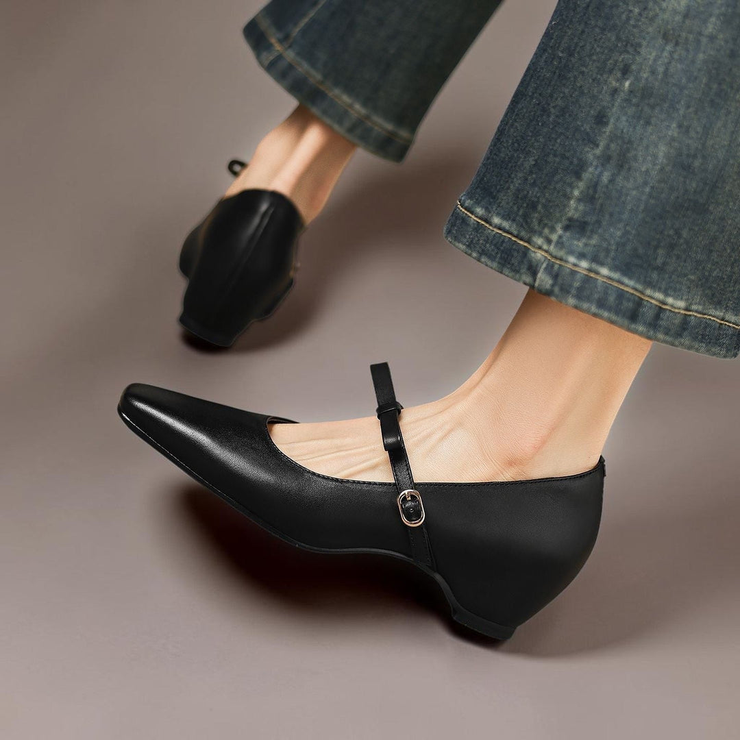 Elegante Mary Janes mit Schleife Damen Noor – Bild 18