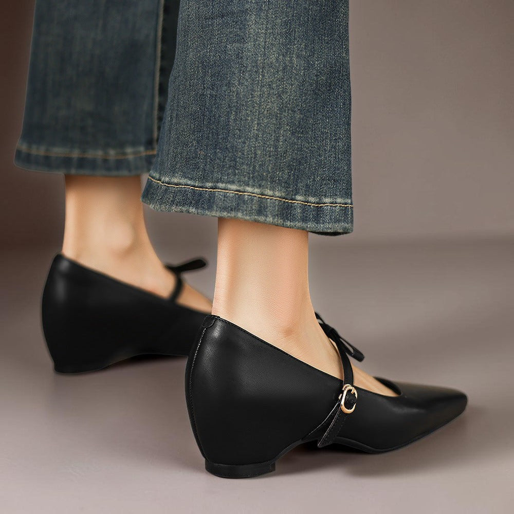 Elegante Mary Janes mit Schleife Damen Noor – Bild 19