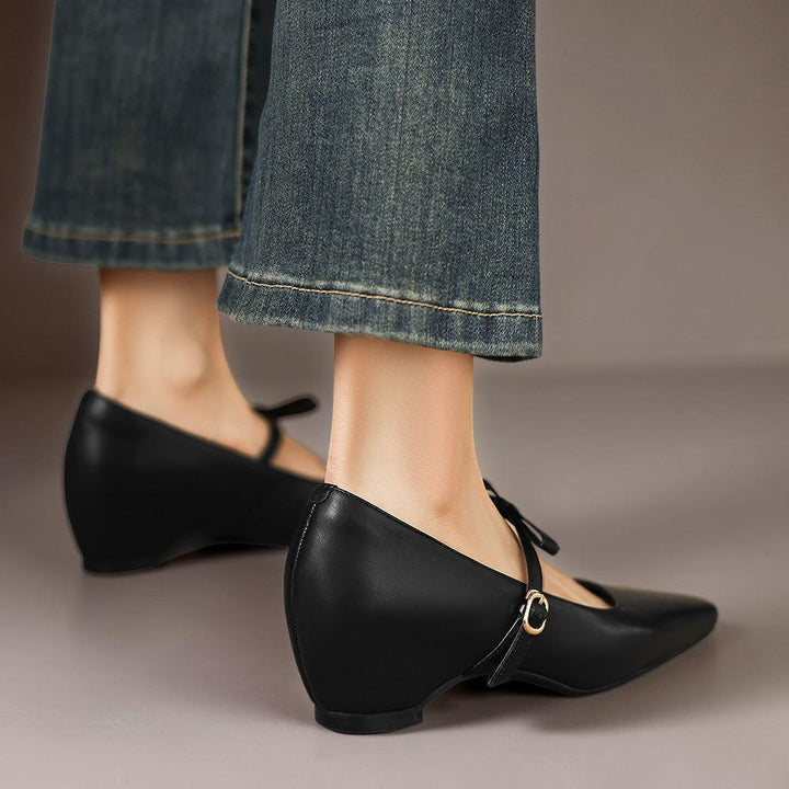 Elegante Mary Janes mit Schleife Damen Noor – Bild 19
