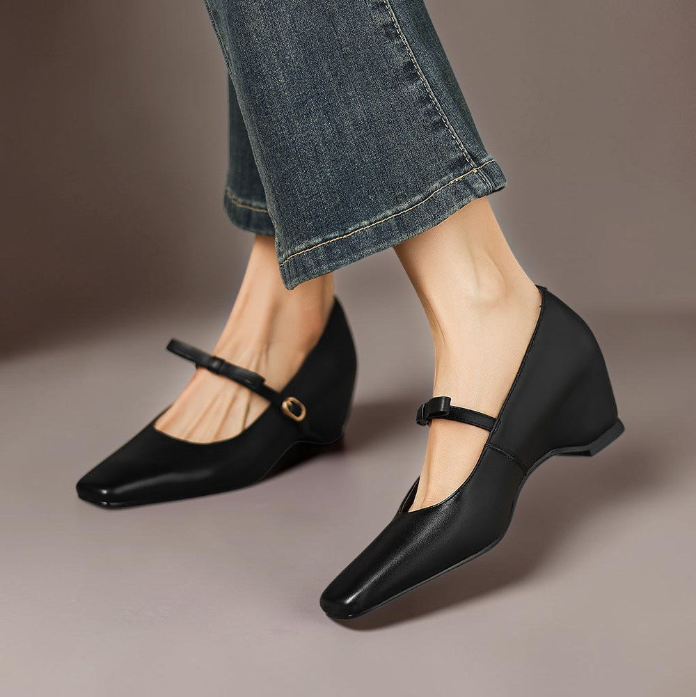 Elegante Mary Janes mit Schleife Damen Noor – Bild 3