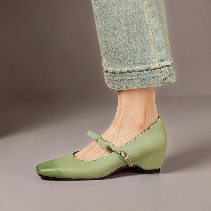 Elegante Mary Janes mit Schleife Damen Noor – Bild 5