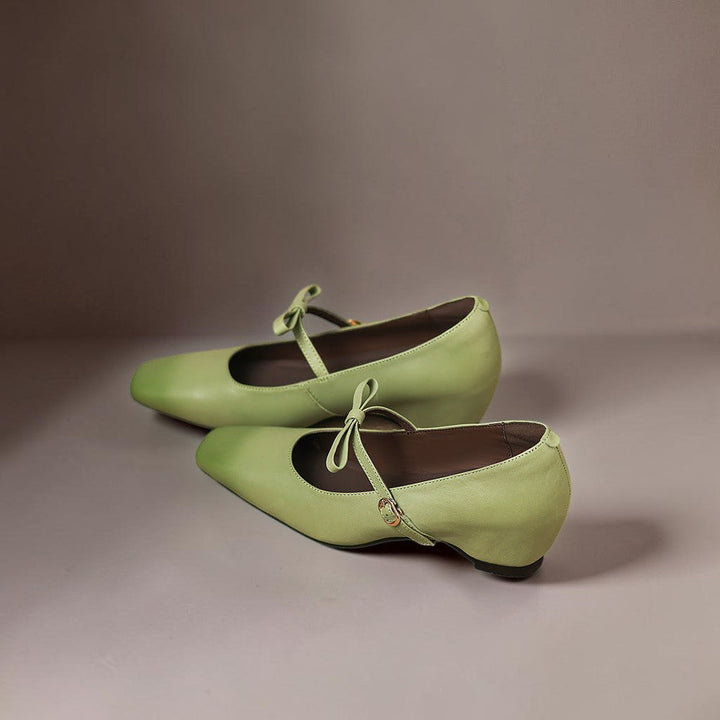 Elegante Mary Janes mit Schleife Damen Noor – Bild 9