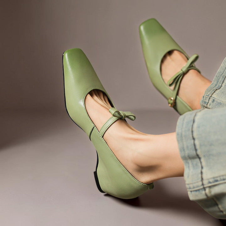 Elegante Mary Janes mit Schleife Damen Noor – Bild 6