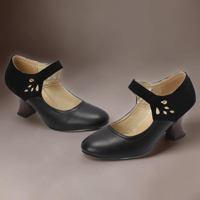 Slip-ons mit Knopfriemen Emma – Bild 5
