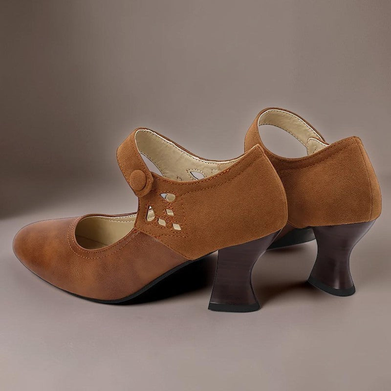 Slip-ons mit Knopfriemen Emma – Bild 7