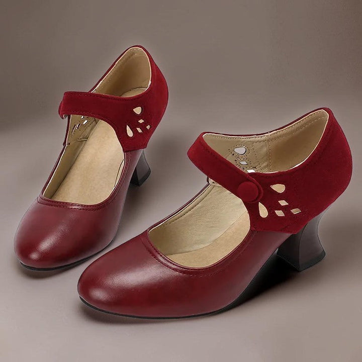 Slip-ons mit Knopfriemen Emma – Bild 3