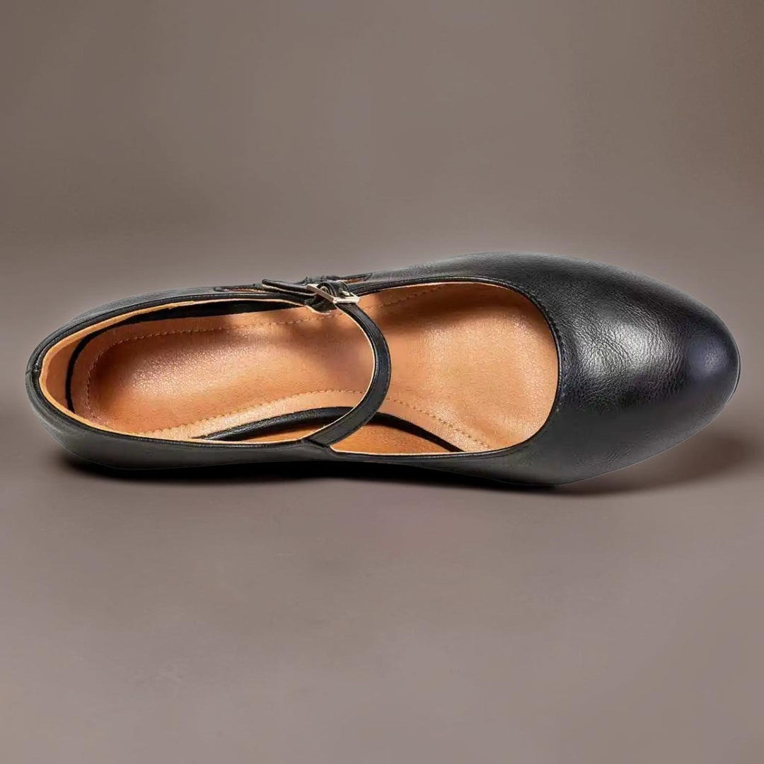 Schwarze Pumps mit Geschlossener Spitze Sylvie Damen DELACROIX – Bild 4