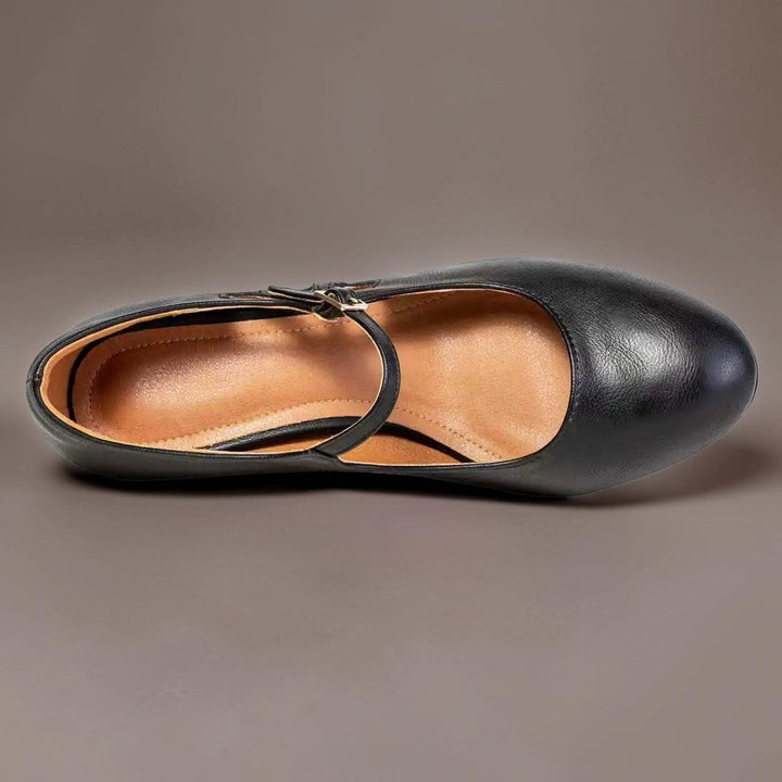 Schwarze Pumps mit Geschlossener Spitze Sylvie Damen DELACROIX – Bild 4