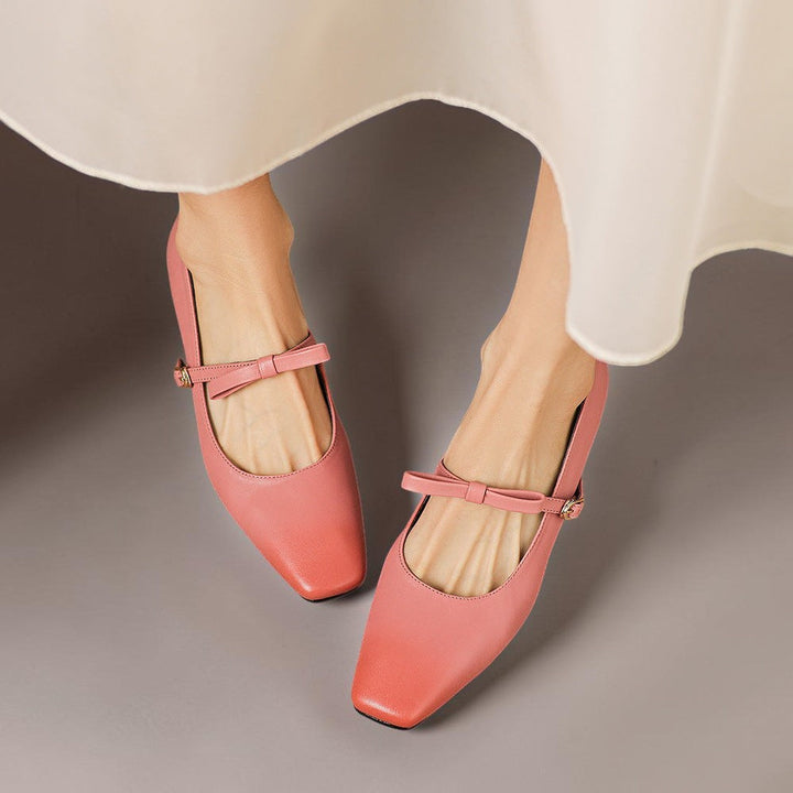 Elegante Mary Janes mit Schleife Damen Noor – Bild 11