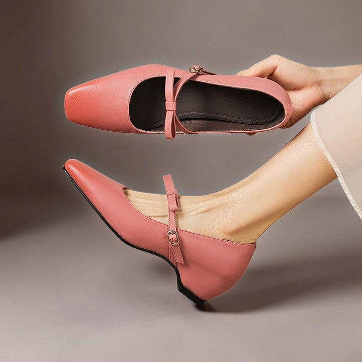 Elegante Mary Janes mit Schleife Damen Noor – Bild 2