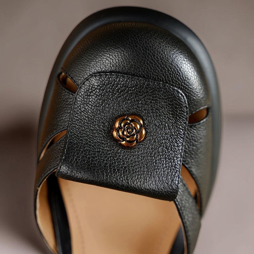 Plateau-Sandalen mit Riemen Sanne – Bild 5