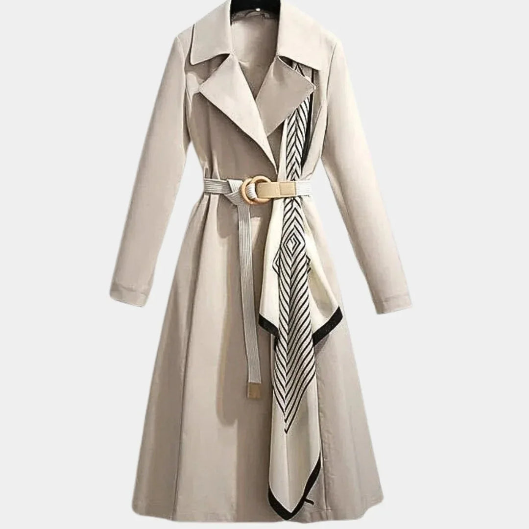 Trench Midi Klassisch mit Gürtel Carmela – Bild 4